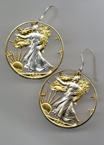 A pair of gold coin cut out earrings. Starting a Dropship Business. 1 Hack to Protect Your Finances in the Next Crisis.