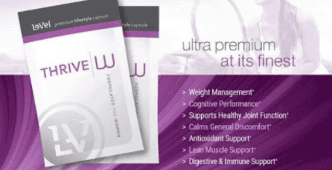 Thrive W brochure. used in the articleWhat is Thrive W Weight loss and How Effective is This MLM Product?