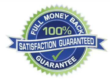 Money back guarantee logo. Used in the article End of Life Doula, online certification.
