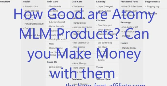 How good are Atomy MLM products?