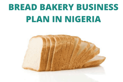 A sliced loaf of bread on a white background with bread bakery business plan in Nigeria.