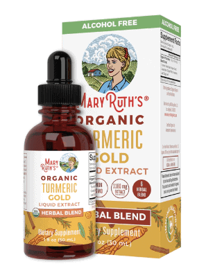 An screen shot of Mary Ruth's turmeric gold drops.used in the article Vidafy MLM review.