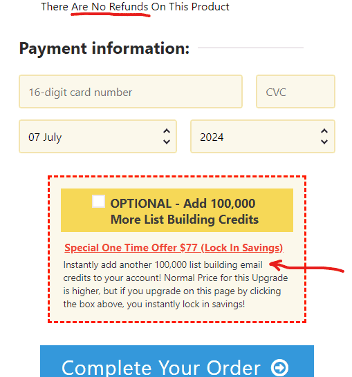 Screenshot of Cliqly bonus on the payment page. Used in the article Is Cliqly an easy way to earn online.