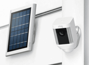 Smart Home devices showing a doorbell and solar charger. Used in the article, 4 Stellar US cities for Digital Nomads. 