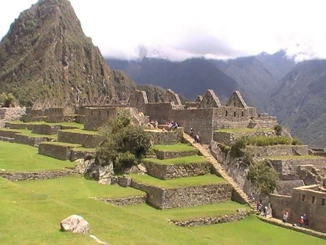 Inca retaining walls at Machu Picchu. Used in the article 7 Pro Level. landscaping Hacks  