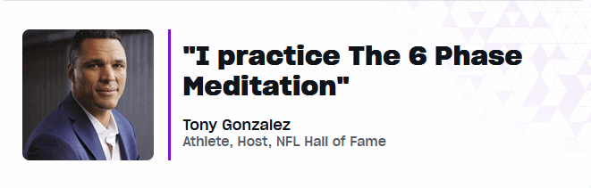 Tony Gonzales NFL hall of famer and  Minvalley user. Used in the article Is Mindvalley the Answer to Overcoming Life's Stagnation. 