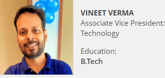 A thumbnail image of Vineet Verma Associate Vice President of Edureka. Used in the article: Top 7 Reasons Students Prefer Edureka Tech Courses